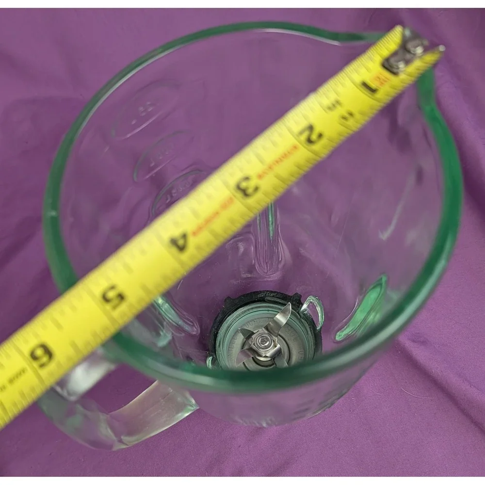 VTG Oster 5 Cup 1.25L Glass Blender Jar Lid Blade Fits Osterizers Beehive & 4242